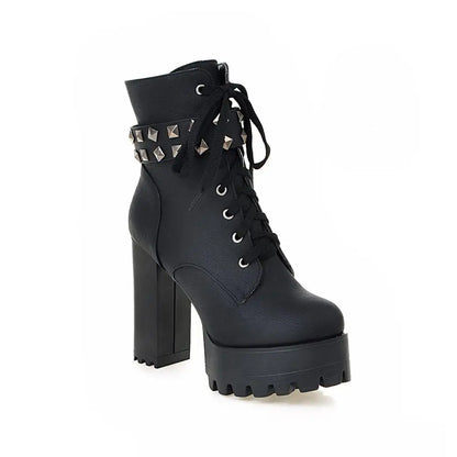 Buckled Up Baddie Boot Heels