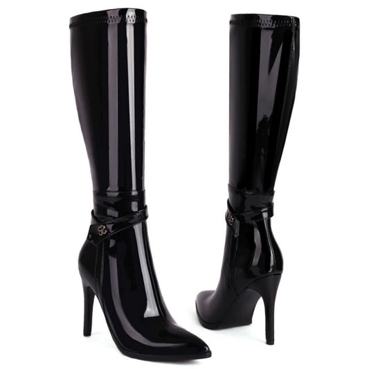 Nut In Me Knee High Boot Heels