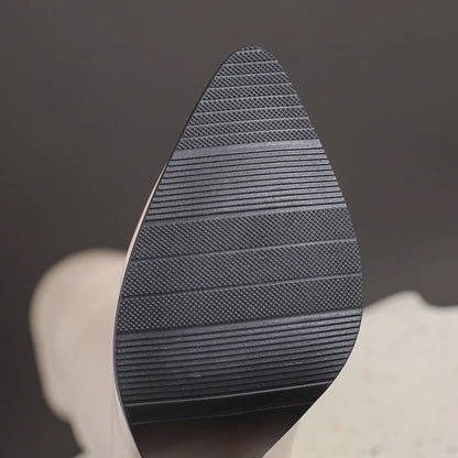 Sexy Hump Me Daddy Elastic Over Knee Thigh High Boot Heels