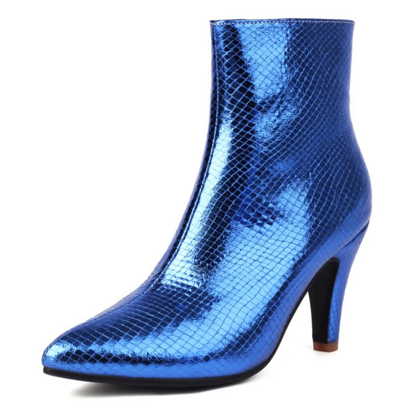 Disco Daddy Ankle Boot Heels