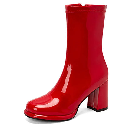 Call Me Candy Ankle Boot Heels