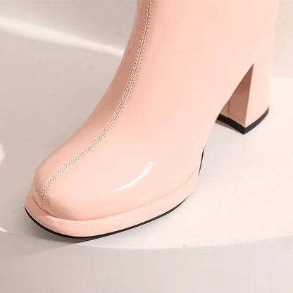 Call Me Candy Ankle Boot Heels