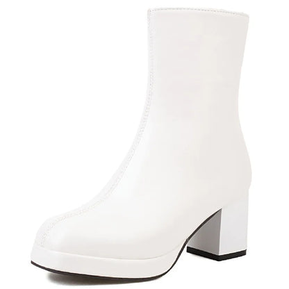 Late Nights In London Ankle Boot Heels