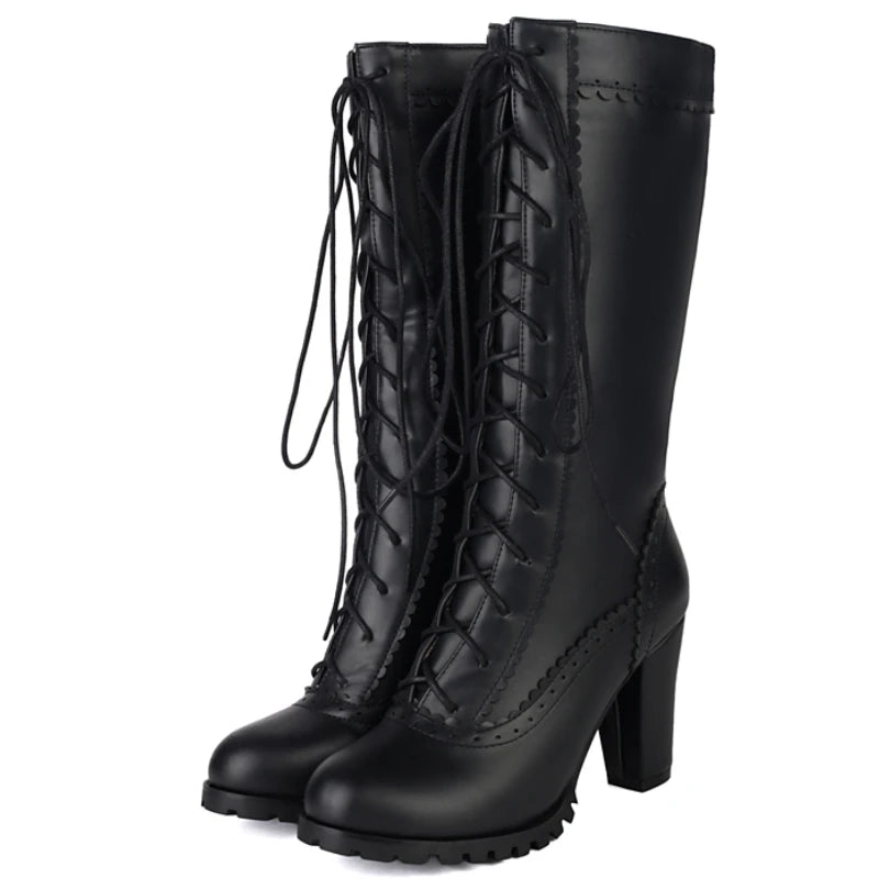 Ride 'Em Cowboi Knee High Boot Heels