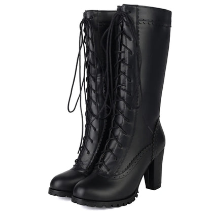 Ride 'Em Cowboi Knee High Boot Heels