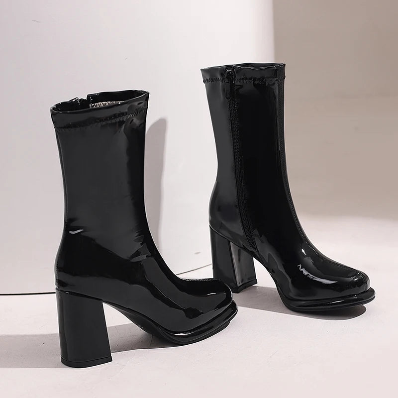Call Me Candy Ankle Boot Heels