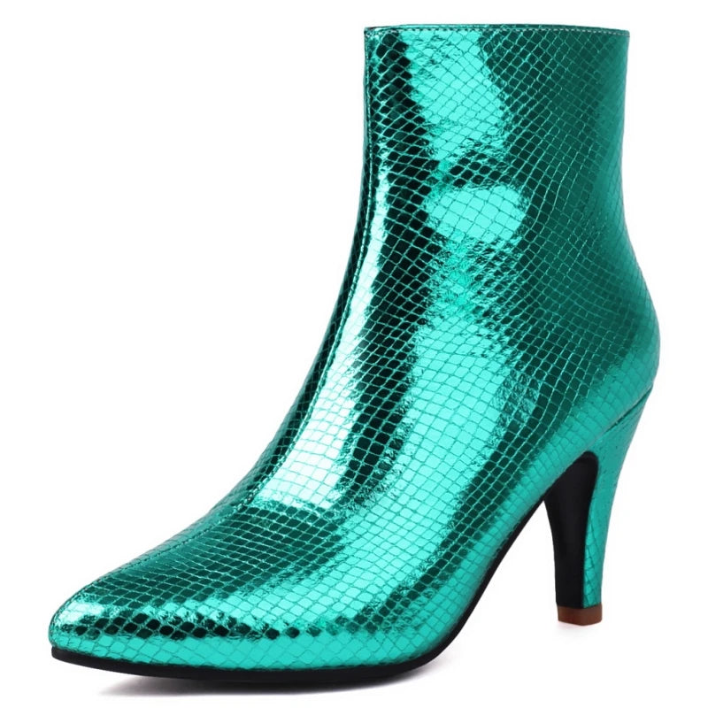 Disco Daddy Ankle Boot Heels