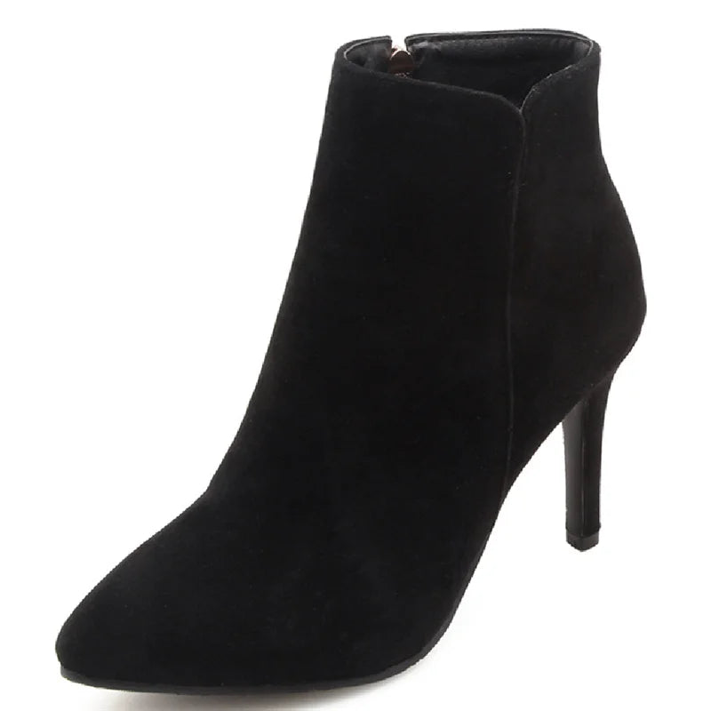 Zip Me Up Boi Ankle Boot Heels