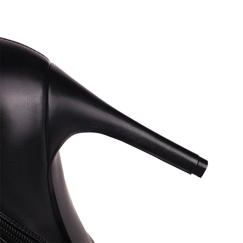 Nut In Me Knee High Boot Heels