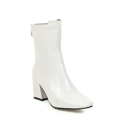 Slither Inside Ankle Boot Heels