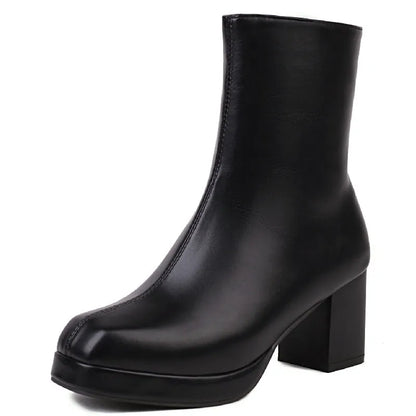 Late Nights In London Ankle Boot Heels