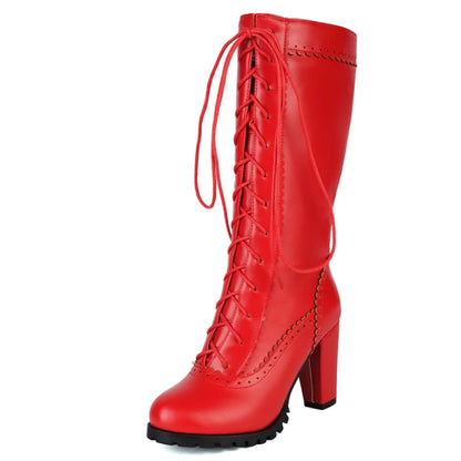 Ride 'Em Cowboi Knee High Boot Heels