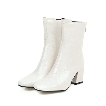 Slither Inside Ankle Boot Heels