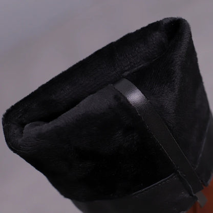 Strutting Sally Platform Knee High Boot Heels