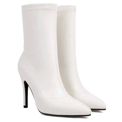 Glossy Glam Girl Ankle Boot Heels