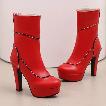 Causing Cosmic Chaos Ankle Boot Heels