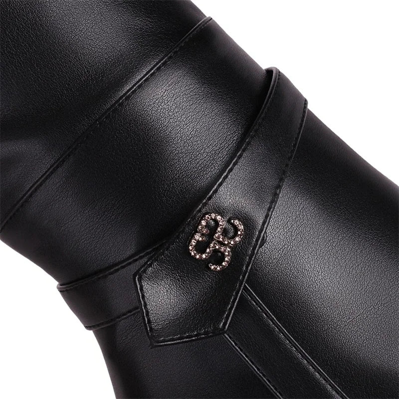 Nut In Me Knee High Boot Heels