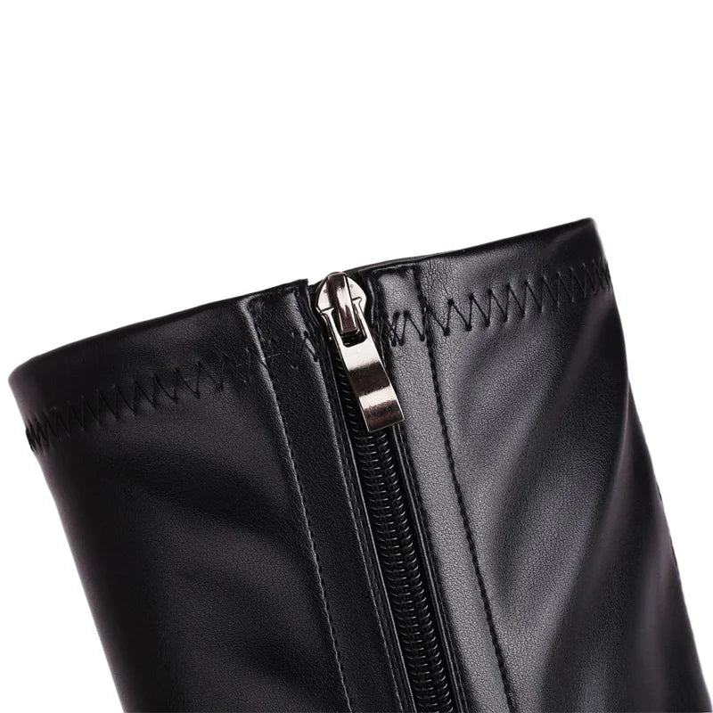 Nut In Me Knee High Boot Heels