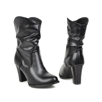 Cunty Country Cowboi Ankle Boot Heels