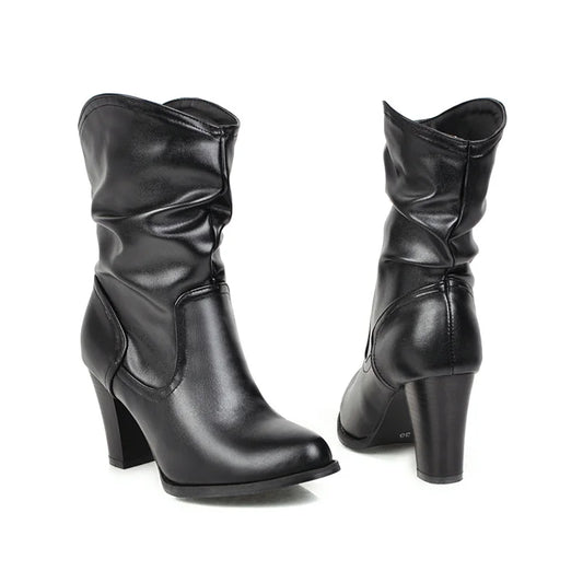 Cunty Country Cowboi Ankle Boot Heels