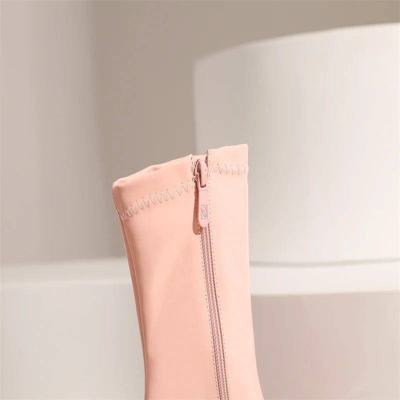 Call Me Candy Ankle Boot Heels