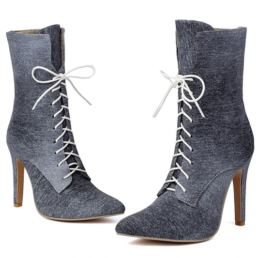 Jaunty Jean Ankle Boot Heels