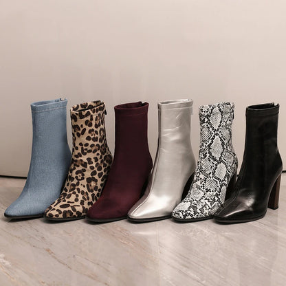 Retro Video Star Boot Heels