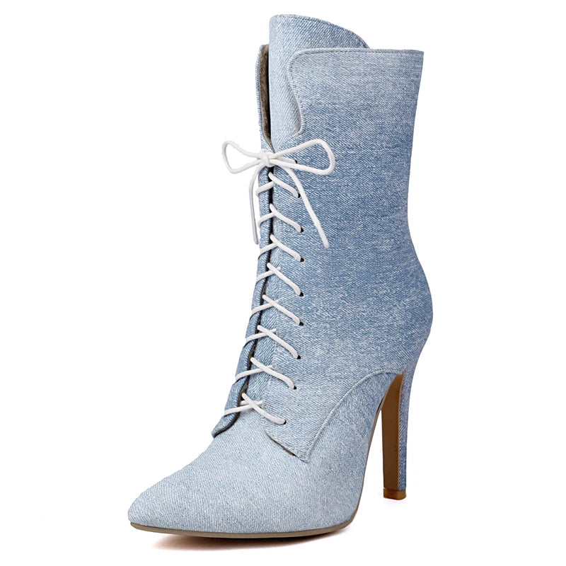 Jaunty Jean Ankle Boot Heels