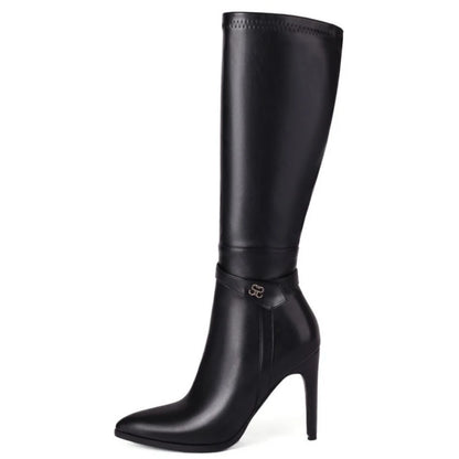 Nut In Me Knee High Boot Heels