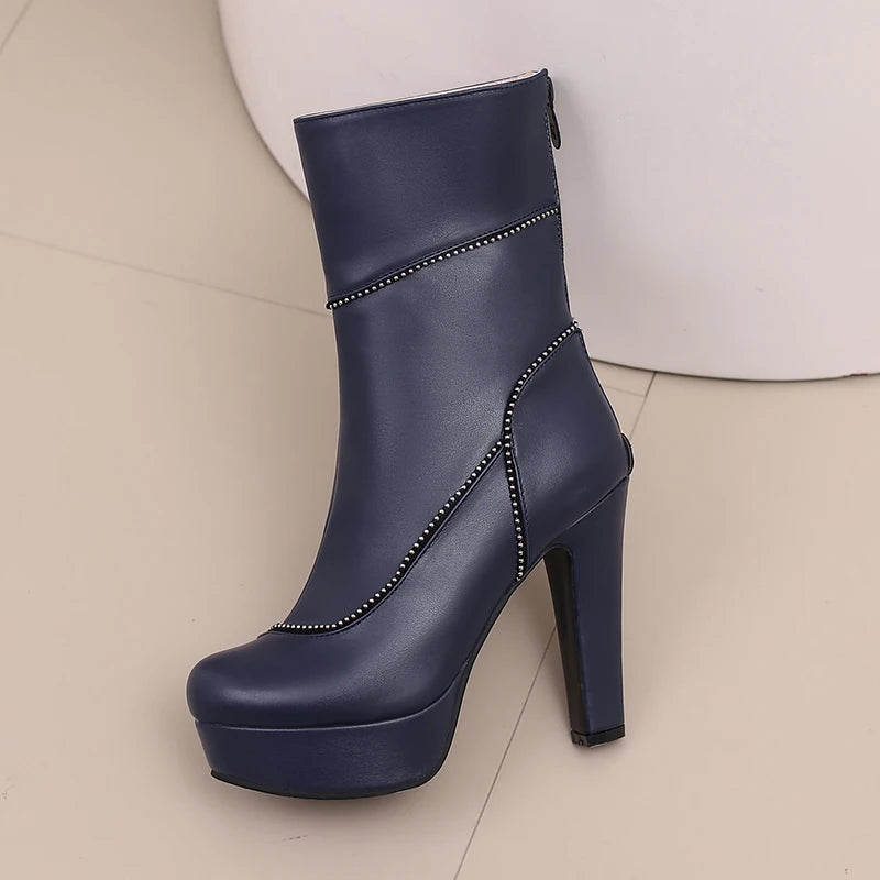 Causing Cosmic Chaos Ankle Boot Heels