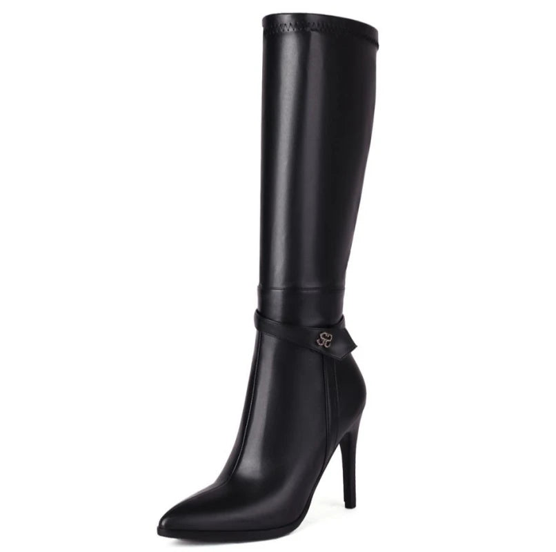 Nut In Me Knee High Boot Heels
