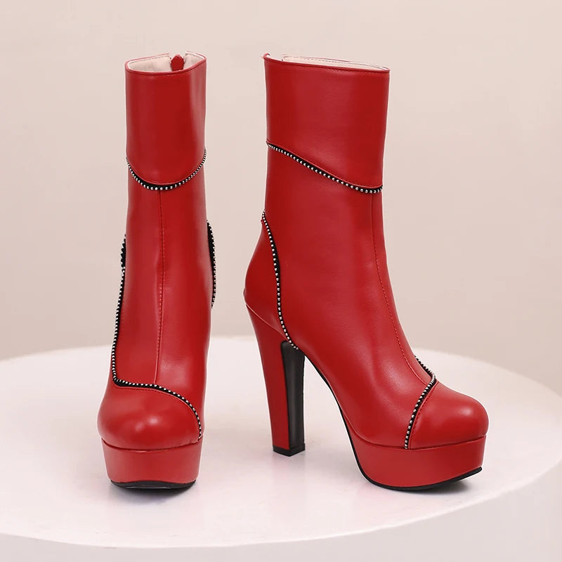 Causing Cosmic Chaos Ankle Boot Heels