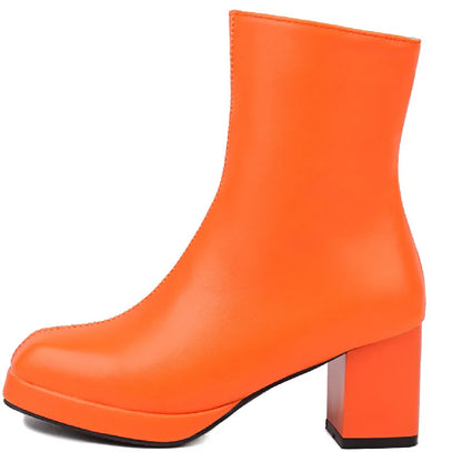 Late Nights In London Ankle Boot Heels