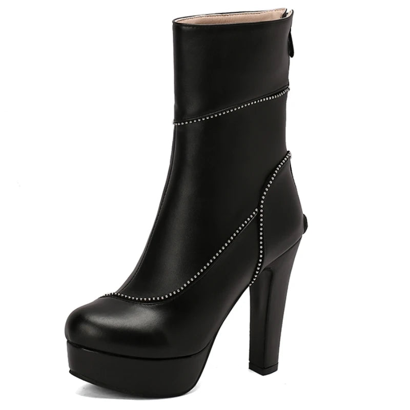 Causing Cosmic Chaos Ankle Boot Heels