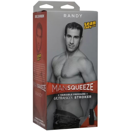 Man Squeeze Randy UltraSkyn Stroker Realistic Anus