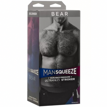 Man Squeeze Bear UltraSkyn Stroker Realistic Anus