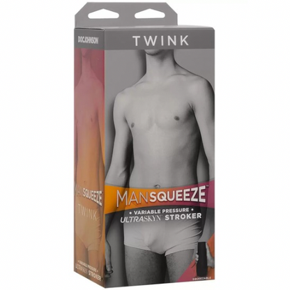 Man Squeeze Twink UltraSkyn Stroker Realistic Ass