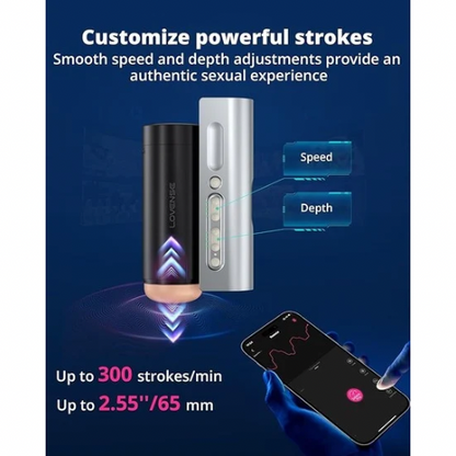 Lovense Solace Pro Rechargeable App Compatible Stroker