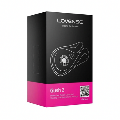 Lovense Gush 2 Handsfree Silicone Rechargeable Masturbator