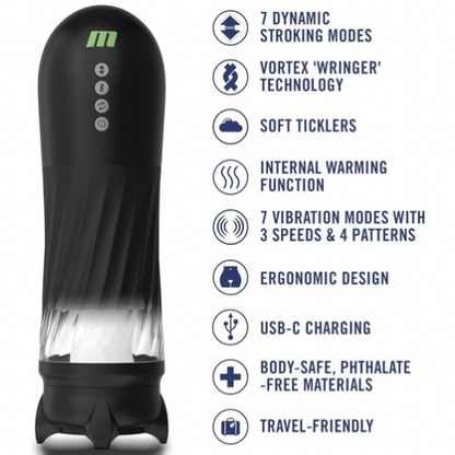 M For Men Quantum X Rechargeable Stroker