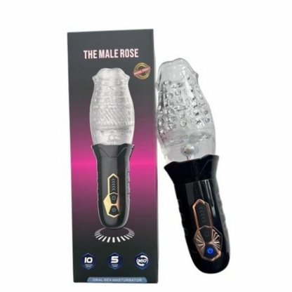 The Male Rose Rechargeable Rotating Masturbator