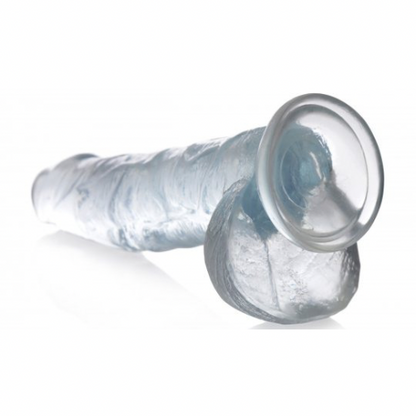Jock C-Thru Dildo - 10 Inch