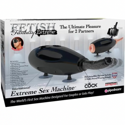 Fetish Fantasy Extreme International Extreme Sex Machine Black